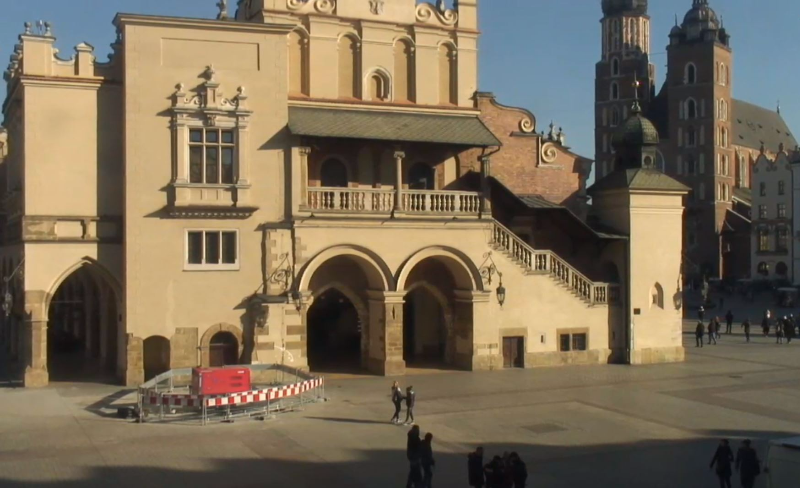Krakow Rynek Główny webkamera