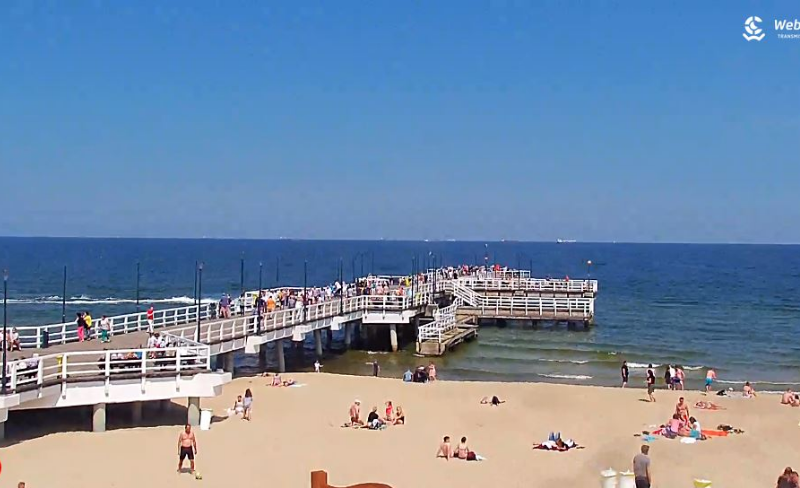 Gdańsk Strand Webkamera