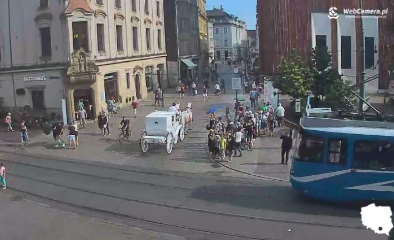 Krakow Grodzka street Webkamera